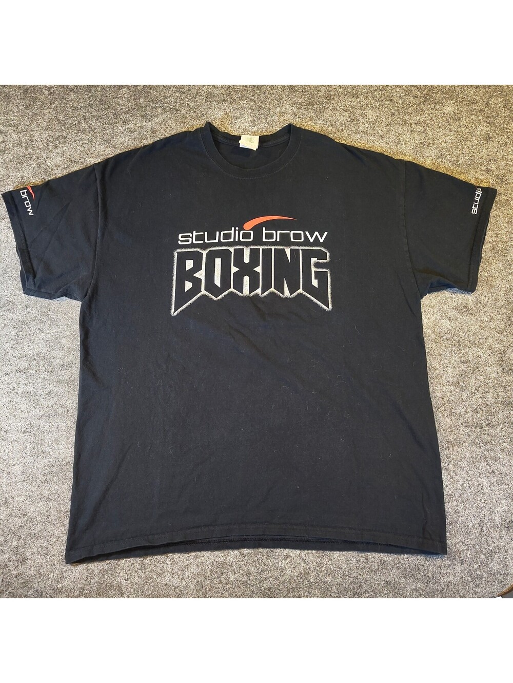 Studio Brow Boxing Michael Moore Graphic T-Shirt Black Men's XL